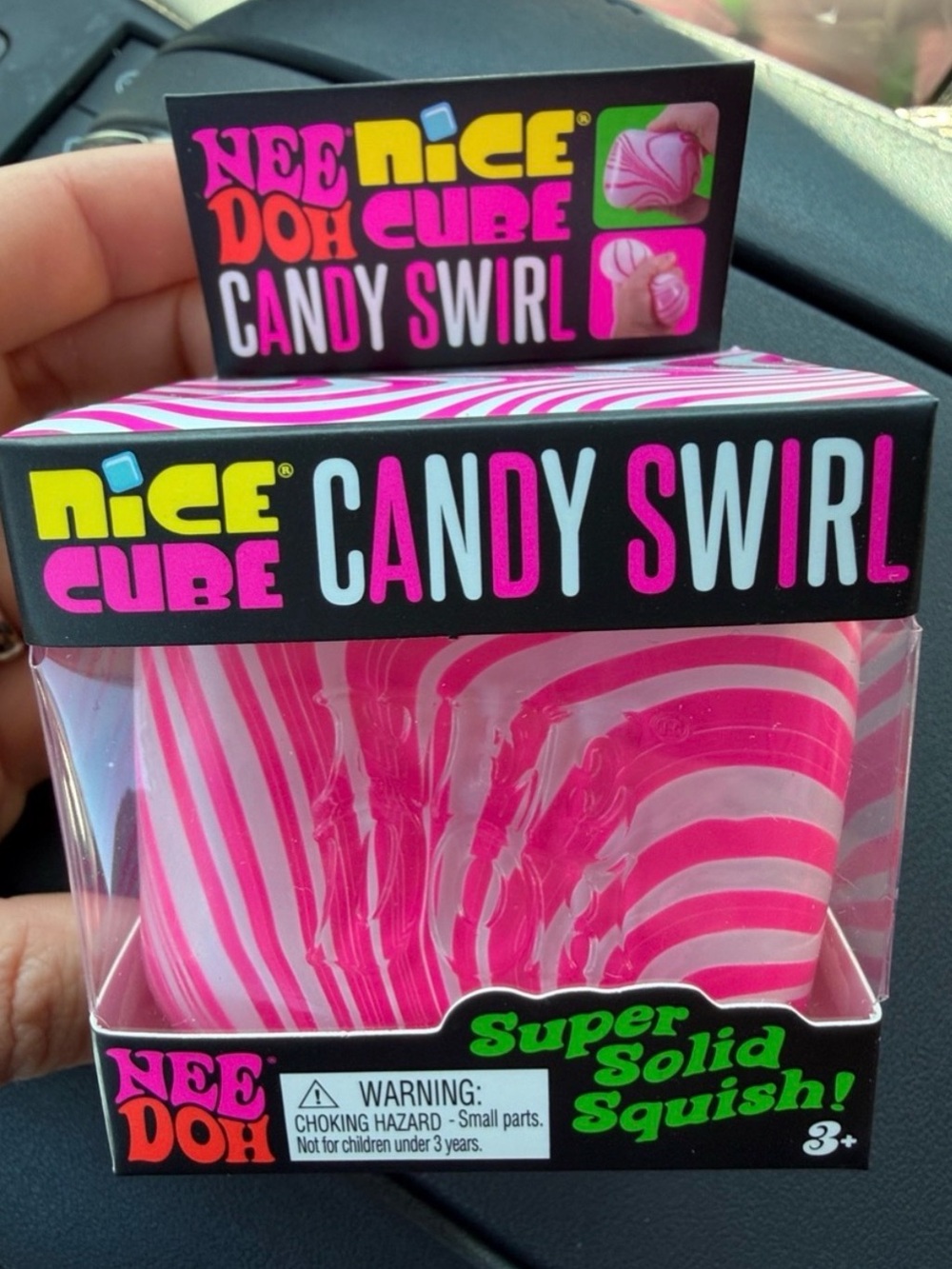 Needoh Candy Swirl Cube. Very hard to find! Brand new.